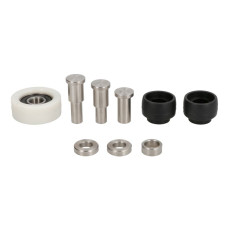 Ghidaj cu role, usa glisanta Rulmenti + rulouri cu balamale pentru usi glisante Inferior/Mijloc balama centrala IVECO DAILY IV DAILY V 05.06-02.14 ROLL IVN02