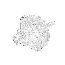 Senzor,presiune supraalimentare Air pressure sensor electrical connection 2 pin bayonet VOLVO OE VOLVO VO23307414