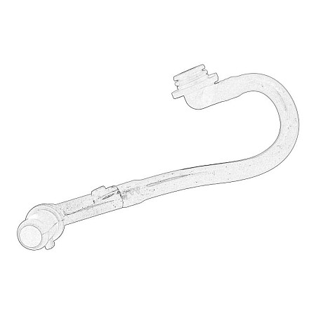Teava de legatura, conducte de racire Stream tube metal mounted on the block FIAT DUCATO 2.3D 12.01-07.06 OE FIAT 504010684
