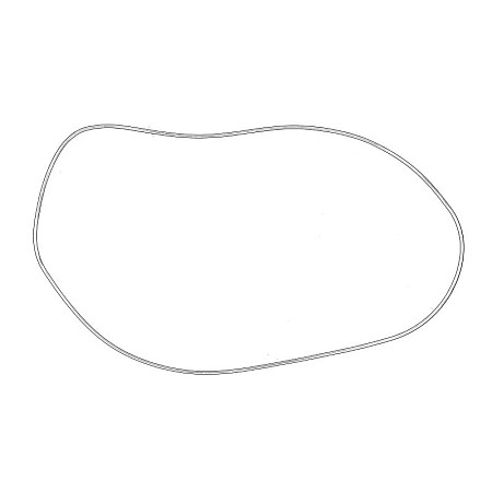 Garnitura, capac supape Rocker cover gasket PERKINS 3681A056