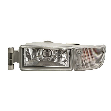 Proiector ceata Lampa de ceata Stanga H4/PY21W cu indicator alb 24V MAN LIONS STAR TGA TGS I 04.00- GIANT 131-MA30231AL