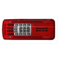 Stop spate Rear lamp L LC11 LED 24V reflector side clearance connector: Rear HDSCS 8PIN  IVECO STRALIS I 02.02- VIGNAL VAL160110