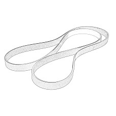 Curea transmisie cu caneluri Multi-V-belt JEEP CHEROKEE WRANGLER IV 2.0 11.17- CHRYSLER 04893758AA