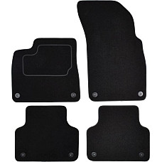 Covoras podea textil Floor mats Velours 4 pcs front/rear set colour neagra AUDI Q7 01.15- Off-road / SUV MAMMOOTH MMT A041 AUD241 PRM 01