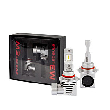 Bec incandescent LED light bulb Set 2pcs HB3 12/24V 50W no road approval for vehicles without CAN-Bus white 6500K M-TECH LSAL5