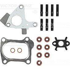 Set montaj, turbocompresor Turbocharger assembly kit DACIA LOGAN LOGAN EXPRESS LOGAN MCV SANDERO RENAULT CAPTUR I CLIO II CLIO III GRAND SCENIC II GRAND SCENIC III KANGOO KANGOO BE BOP 1.5D 02.03- REINZ 04-10329-01