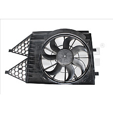 Ventilator, radiator Ventilator radiator cu carcasa AUDI A1 SEAT IBIZA IV IBIZA IV SC IBIZA IV ST SKODA FABIA II FABIA III RAPID ROOMSTER ROOMSTER PRAKTIK VW POLO V 1.0-1.6D 07.08- TYC TYC 837-0054