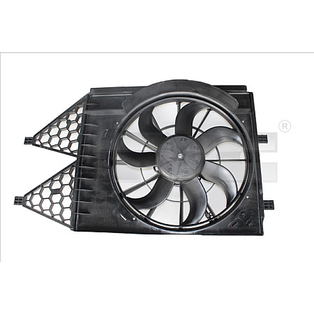 Ventilator, radiator Ventilator radiator cu carcasa AUDI A1 SEAT IBIZA IV IBIZA IV SC IBIZA IV ST SKODA FABIA II FABIA III RAPID ROOMSTER ROOMSTER PRAKTIK VW POLO V 1.0-1.6D 07.08- TYC TYC 837-0054