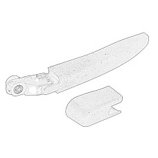 Brat ghidaj, stergator parbriz Bratul stergatorului Spate FORD FOCUS IV KOMBI 09.18- OE FORD 2293338