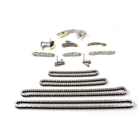 Chit lant de distributie Timing set chain + elements AUDI A8 D4 Q7 VW TOUAREG 4.2D 05.09-03.18 HEPU HEP21-0483