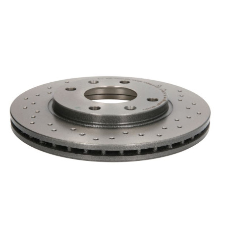 Disc frana Brake disc BREMBO Xtra 1pcs Drilled front  L/R outer diameter 247 mm thickness 204 mm CITROEN AX SAXO XSARA XSARA/HATCHBACK XSARA/KOMBI ZX 1.1-Electric 03.91-08.13 BREMBO 09.5196.1X