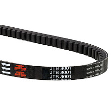 Curea trapezoidala transmisie, Variomatik Drive belt width: 17mm length: 798mm ADLY ATV ATALA HACKER BENELLI 491 NAKED GARELLI GSP RAIDER VIP XO ITALJET FORMULA TORPEDO MALAGUTI CR1 PEUGEOT SV 50/125 1991-2012 JT ZEBATKI JTB8001