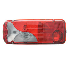 Stop spate Rear lamp L LC8 24V with plate lighting reflector side clearance connector: Side HDSCS 8PIN  IVECO STRALIS I 02.02- VIGNAL VAL155450