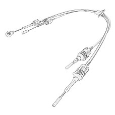 Comutator de mers, intern Cabluri Timonerie Schimbator Viteze - MERCEDES SPRINTER 2-T 901 902 SPRINTER 3-T 903 SPRINTER 4-T 904 2.1D-2.9D 02.95-05.06 OE MERCEDES 901 260 13 38