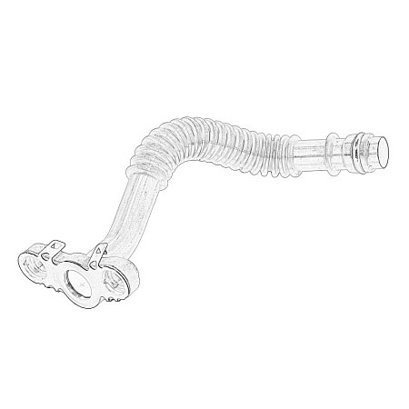 Conducta ulei, incarcare Teava de retur a uleiului de turbocompresor DS DS 3 DS 4 II DS 7 CITROEN BERLINGO BERLINGO/MINIVAN C-ELYSEE C3 AIRCROSS II C3 III C4 CACTUS C4 III 1.5D 06.17- OE PEUGEOT 9823885680