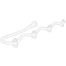 Furtun, supracurgere combustibil Fuel overflow pipe VOLVO D2 1.6 DRIVe FORD 1.6 TDCi OE FORD 1746271