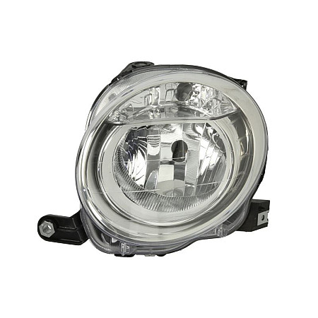 Far Lampa frontala Stanga H7 electric cu motor culoare insert: cromat ABARTH 500 / 595 / 695 500C / 595C / 695C FIAT 500 500 C TYC TYC 20-1494-05-2