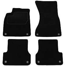 Covoras podea textil Floor mats Velours 4 pcs front/rear set colour neagra AUDI A6 ALLROAD C7 A6 C7 11.10-09.18 Saloon / Station wagon MAMMOOTH MMT A041 AUD190 PRM 01