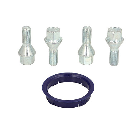 Trusa de montare a jantei de aliaj Fitting kit FZ06 63.3-58.1 B B14 60 cone M12x125 L28 1 kit / 1 wheel - 4 holes ITWHEELS ITW49069