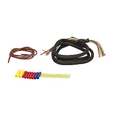 Set de reparat cabluri, haion Fir de cablu pentru capacul portbagajului 1200mm numar pini: 12 fara acoperire Stanga BMW 5 E61 2.0-5.0 03.04-12.10 SENCOM SEN2016062