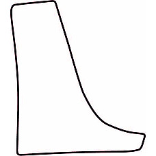 Autoclant protectie caroserie Eticheta de pentru aripa spate R Culoare folie transparenta 3M PPF 40 Auto ajustabil fits SKODA FABIA II 1206 1214 BLIC 2000 00 7516012P