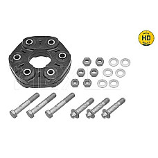 Articulatie, cardan Cuplarea elastica a arborelui elicei Fata/Spate diametru exterior 145mm BMW 5 F10 5 F11 5 GRAN TURISMO F07 6 F12 6 F13 6 GRAN COUPE F06 7 F01 3.0D/4.4 09.08-10.18 MEYLE 314 152 2119/HD