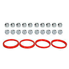 Trusa de montare a jantei de aliaj Fitting kit R 76x641 N M12x15 K19 OPEN 1 kit / 4 wheels - B/N qty 20 MAK MAK 8000000306
