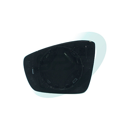 Sticla oglinda, oglinda retrovizoare exterioara Sticla oglinda laterala Dreapta convexa incalzita VW POLO V 03.09- SPJ SPJL-0726