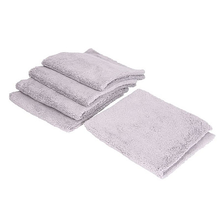 Microfibre Microfibra gramaj: 380g/m culoare: gri in set 5 buc lungime 40 cm x latime 40 cm x grosime 11 mmaplicatie extern interior destinat pentru pentru lustruire pentru uscare KAJA KJA CW 8159
