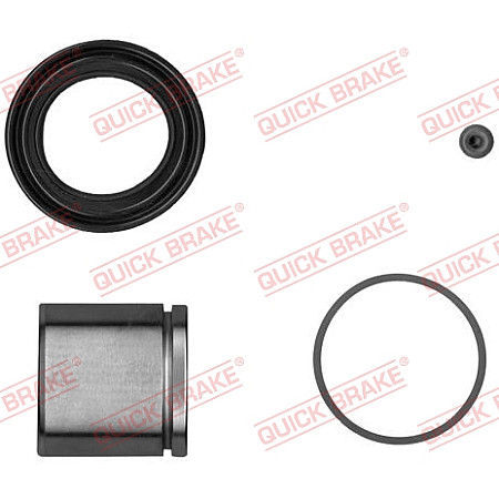Kit reparare etrier Fata Dreapta/Stanga diametru piston: 57 cu piston AUDI 100 C3 100 C4 200 C3 A4 B5 A4 B6 A4 B7 A4 B8 A6 C4 A6 C5 A6 C6 CHEVROLET ORLANDO 1.0-4.2 12.76- QUICK BRAKE QB114-5003