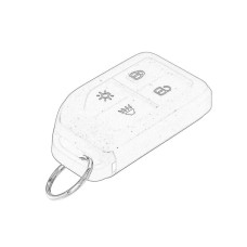 Telecomanda, inchidere centralizata Centralized door locking transmitter frequency: 433MHz 4 buttons remote control VOLVO FH4 FM4 OE VOLVO VO24059364