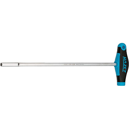 Cheie tubulara Klucz nasadowy do glowic radaru ACC: Adaptive Cruise Control np. w pojazdach AUDI/VW rozmiar 72mm dlugosc: 230mm uchwyt T HAZET HAZ 428-3.5