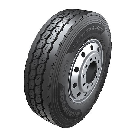 Anvelopa ax fata LKW 3002539 Smart Work AM09 HANKOOK Anvelopa camion On/Off Directie M+S 3PMSF 156/150K etichete: Din data de 01.05.2021: eficienta combustibil - D aderenta pe teren umed - C clasa de masurare a HANKOOK 13R22.5 CHA AM09