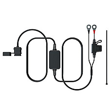 Accesorii moto Incarcator OXFORD USB 1600mm culoare negru 12 24V PL 3A set tip C EL117