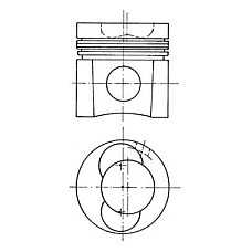 Diametru piston 108mm STD MAN MAN EL EM FOC HOCL L2000 LIONS CITY M 2000 L M 2000 M M90 ND NG NL MAN SM, Autobuz, 08.1987 - Kolbenschmidt 94412600