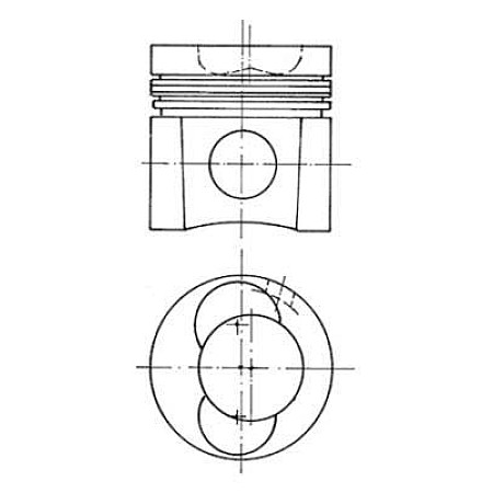Diametru piston 108mm STD MAN MAN EL EM FOC HOCL L2000 LIONS CITY M 2000 L M 2000 M M90 ND NG NL MAN SM, Autobuz, 08.1987 - Kolbenschmidt 94412600