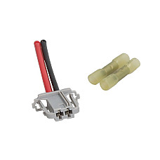Kit repar. cabluri, ventilat. habitaclu(sist.preincalz.motor Harness wire for blower fan 100mm number of pins: 2 4 with grey terminal FIAT DUCATO GRANDE PUNTO PUNTO PUNTO EVO/HATCHBACK PUNTO/HATCHBACK PEUGEOT BOXER 0.9-3.0D 12.01- AKUSAN K06W062AKN