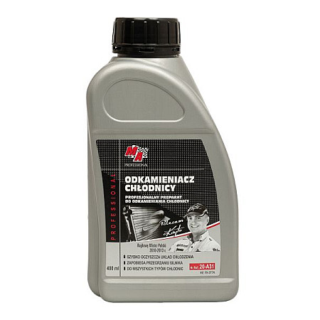 Solutie curatare, sistem racire Solutie etansare sistem de racire 20-A31 aplicatie: radiatoare sistem de racire a motorului  indeparteaza: calcarul depozite de petrol rugini MA PROFESSIONAL MA 20-A31