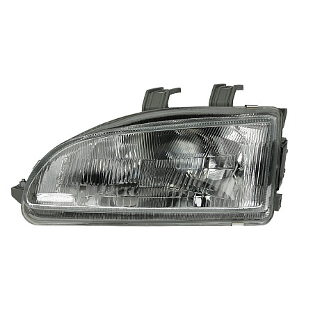 Far Lampa frontala Stanga H4 electric fara motoras culoare insert: negru HONDA CIVIC V TYC TYC 20-3113-18-2