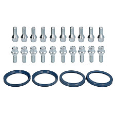 Trusa de montare a jantei de aliaj Fitting kit A 72x581 B M12x125x24 K17 1 kit / 4 wheels - B/N qty 20 MAK MAK 8000000267