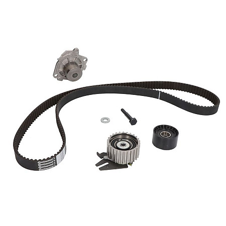 Set pompa apa + curea dintata Set de distributie curea + intinzator + pompa de apa  FIAT BRAVA BRAVO I DOBLO DOBLO/MINIVAN MAREA PALIO PUNTO PUNTO/HATCHBACK STRADA 1.9D 03.96- CONTINENTAL CT 995 WP1
