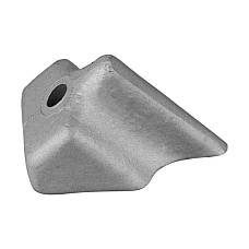 Anode material: zinc salt water BRP/EVINRUDE/JOHNSON/OMC 4-8HP 1984- 2005 TECNOSEAL TEN00913