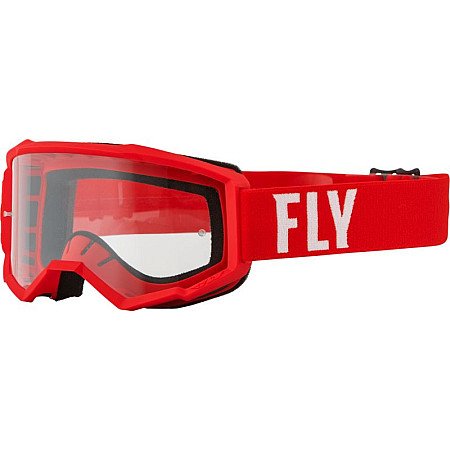 Ochelari de soare si protectie Motorcycle goggles FLY RACING FOCUS colour red/white size OS FLY FLY 37-51145