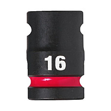 "Tubulare si accesorii Socket impact Hexagonal 1/2"" metric size: 16 mm finish: neagra" MILWAUKEE 4932480310