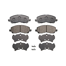 Set placute de frana Fata CHRYSLER 200 SEBRING CITROEN C4 AIRCROSS DODGE CALIBER JEEP COMPASS PATRIOT MITSUBISHI ASX ECLIPSE III GALANT IX GALANT VIII 1.3-3.0 09.96- BRECK 23584 00 701 00