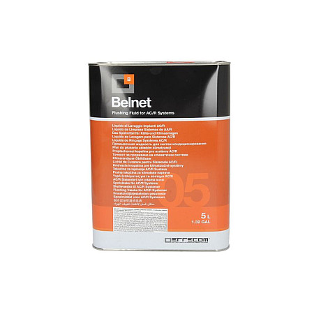 Solutie de curatat si clatit sisteme A/C Flushing pentru componente A / C 5l Lichid de spalare  indeparteaza poluanti ulei ERRECOM ER TR1055.01