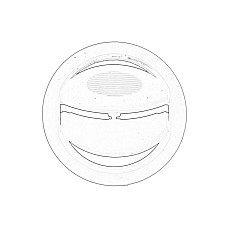 Diuza aer, tablou bord Vent grid front/middle L/R neagra FIAT FIORINO / QUBO 11.07-04.16 OE FIAT 735460869