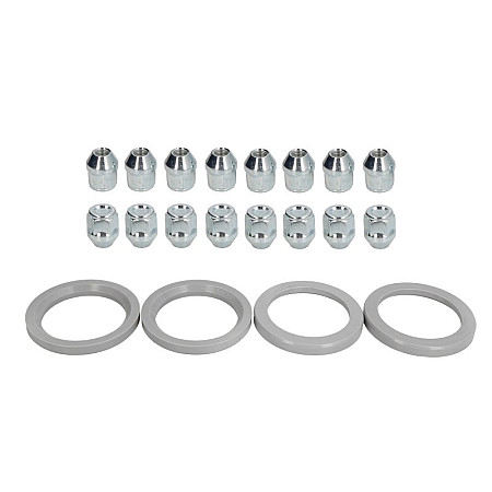 Trusa de montare a jantei de aliaj Fitting kit M 72x541 N M12x15 K21 CLOSED H29 1 kit / 4 wheels - B/N qty 16 MAK MAK 8000000739