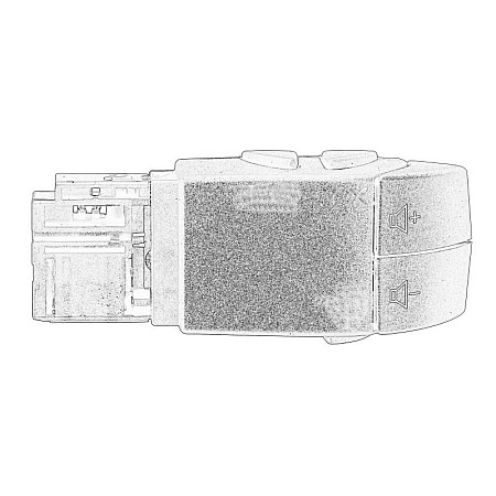 Comutator coloana directie Combined switch under the steering wheel radios  DACIA DOKKER DOKKER EXPRESS/MINIVAN DUSTER DUSTER/SUV LODGY NOVA SOLENZA SUPERNOVA RENAULT CAPTUR I TRAFIC II WIND 04.96- OE RENAULT 25 55 224 48R