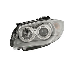 Far Lampa frontala Stanga bi-xenon D1S/H7 electric cu motor pentru invertorul de tip 5GL culoare insert: cromat culoare semnalizator: transparent BMW 1 E87 11.03-01.06 VALEO VAL043906